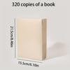 320pcs Durable Blank Paper Multipurpose Paper for Drawing Calculations Notes and Messages for Office Study Institutional Use