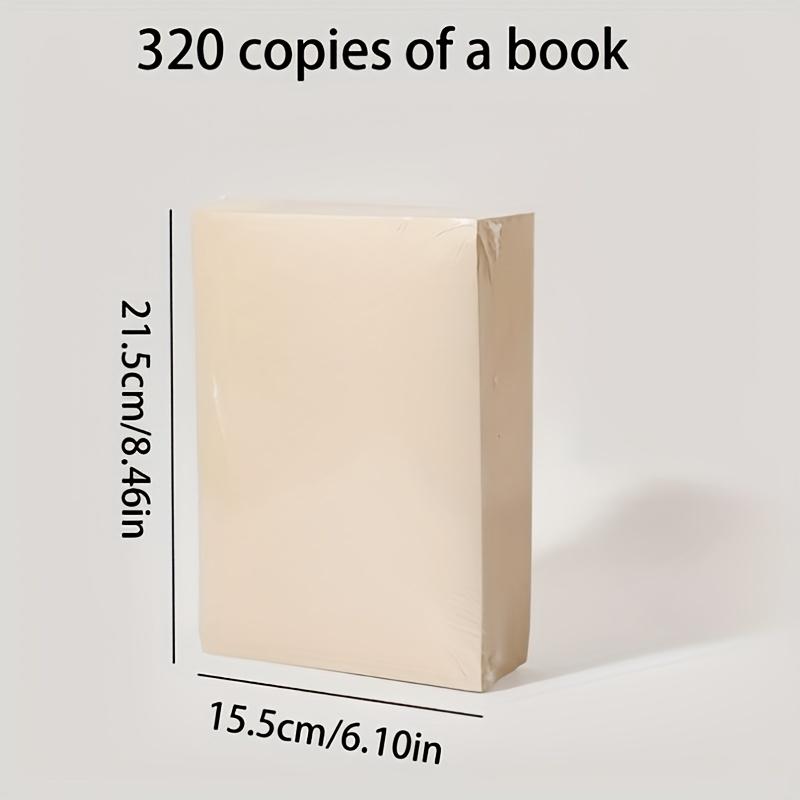 320pcs Durable Blank Paper Multipurpose Paper for Drawing Calculations Notes and Messages for Office Study Institutional Use