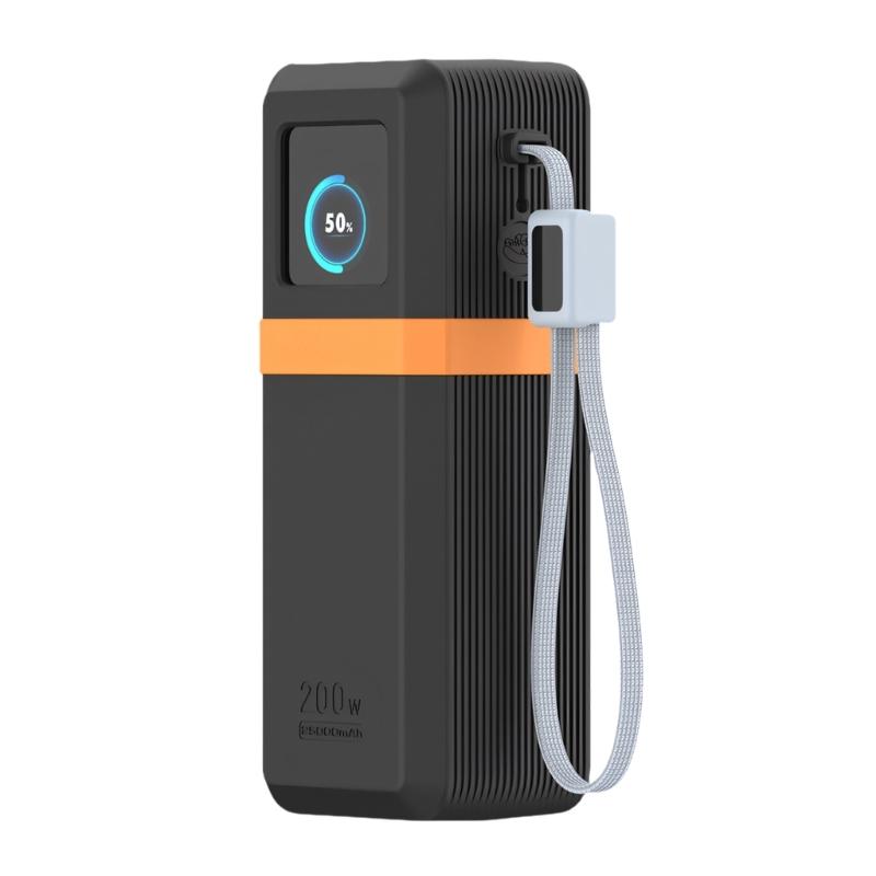 Silicone Case for 200W 25000mAh PB728 Power Banks Portable Chargers Protective Case Travel Carrying Case Storage Bag