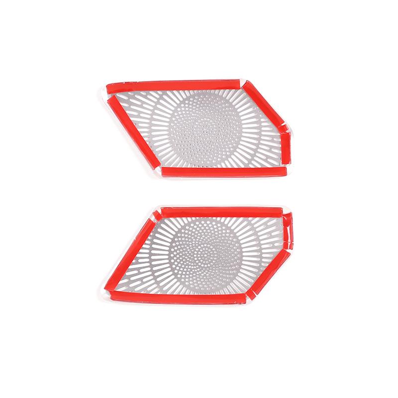 For BMW X5 X6 X7 G05 G06 G07 - Aluminum Alloy Rear Door Handle Speaker Cover Trim Interior Car