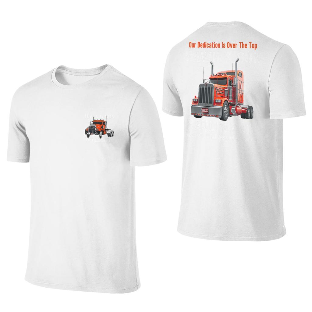 Unisex Tshirt Hawk And Son Hauling Company Big Rig Pride Semi Truck Driver Tshirts Harajuku Summer Tees Vintage Cotton Tops