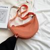 Nylon Crossbody Gyoza Bag: Lightweight, Versatile, Large Capacity Canvas Shoulder Bag for Women