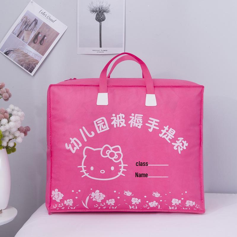 Waterproof Cartoon Quilt Storage Bag for Kids – Large Capacity, Thick and Durable