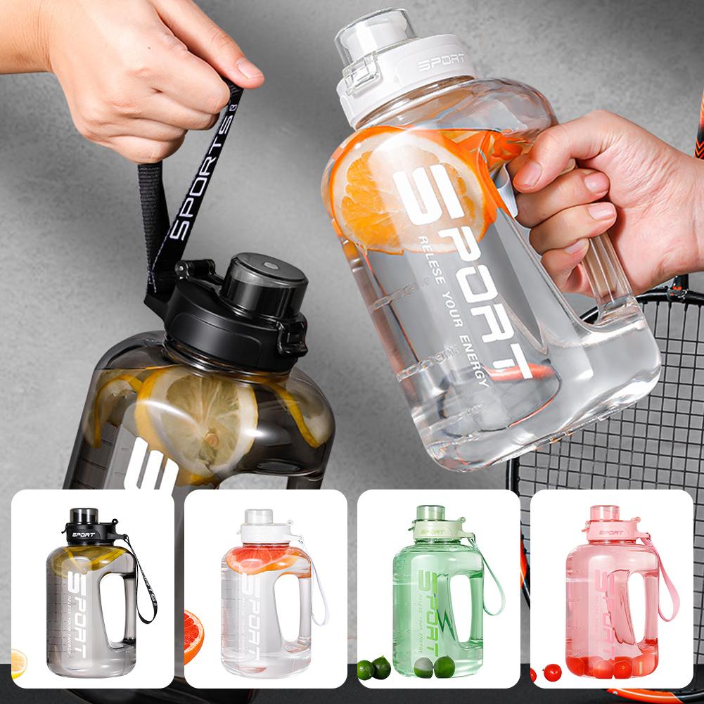 2.5L Large Capacity Water Bottle,Leakproof,Heat-Resistant Perfect for Gym, Hiking, Camping,Travel for Men & Women Fitness Bottle