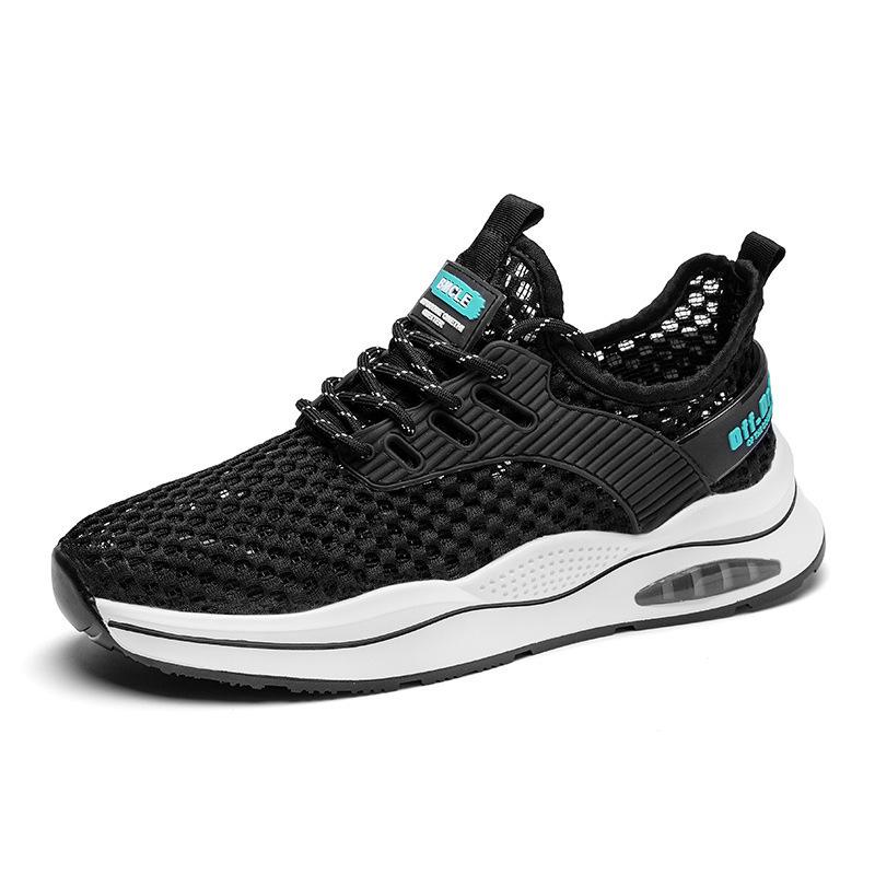 

2025 summer new men s big mesh sneakers trendy teen student running shoes mesh dad shoes men s shoes 44