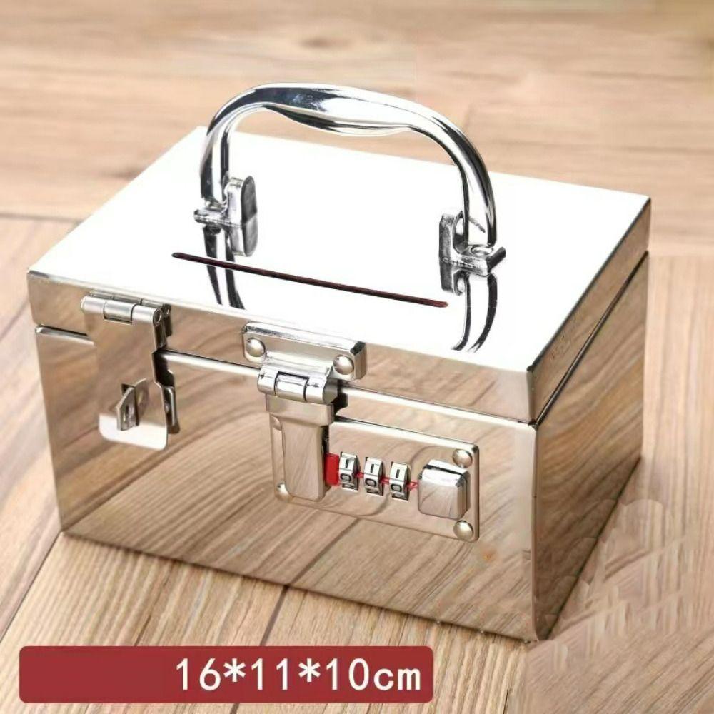 Combination Lock/Padlock Bank Password Lock-Box Financial Security Register Bill Box Cash Box Shop