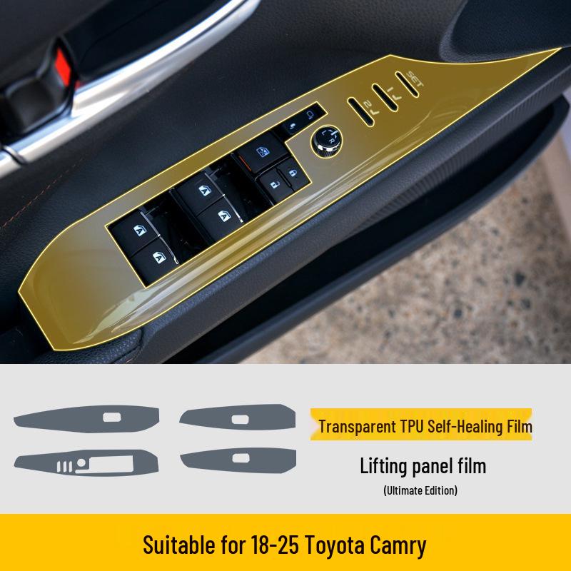 TPU Protective Film for 18-25 Toyota Camry Central Control Screen