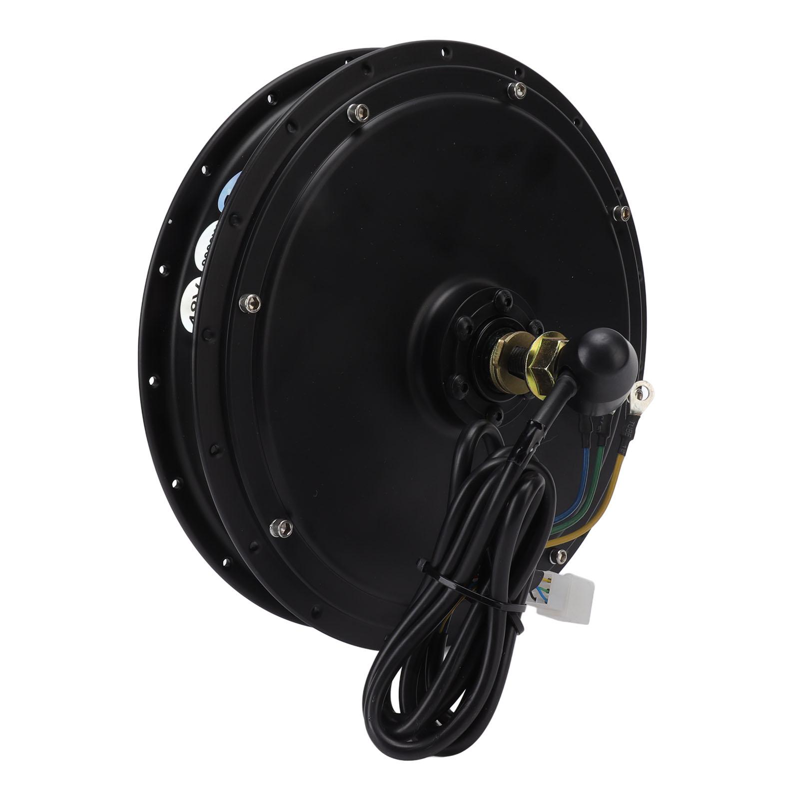 

Электродвигатель ступицы переднего колеса велосипеда 48 В 2000 Вт постоянного тока Электродвигатель ступицы переднего колеса велосипеда