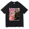 2025 MovieWicked for Good T Shirt Retro WomenUnisex Clothing Cotton Clothes Graphic Tops for Lover Gifts Hight Quality T Shirts