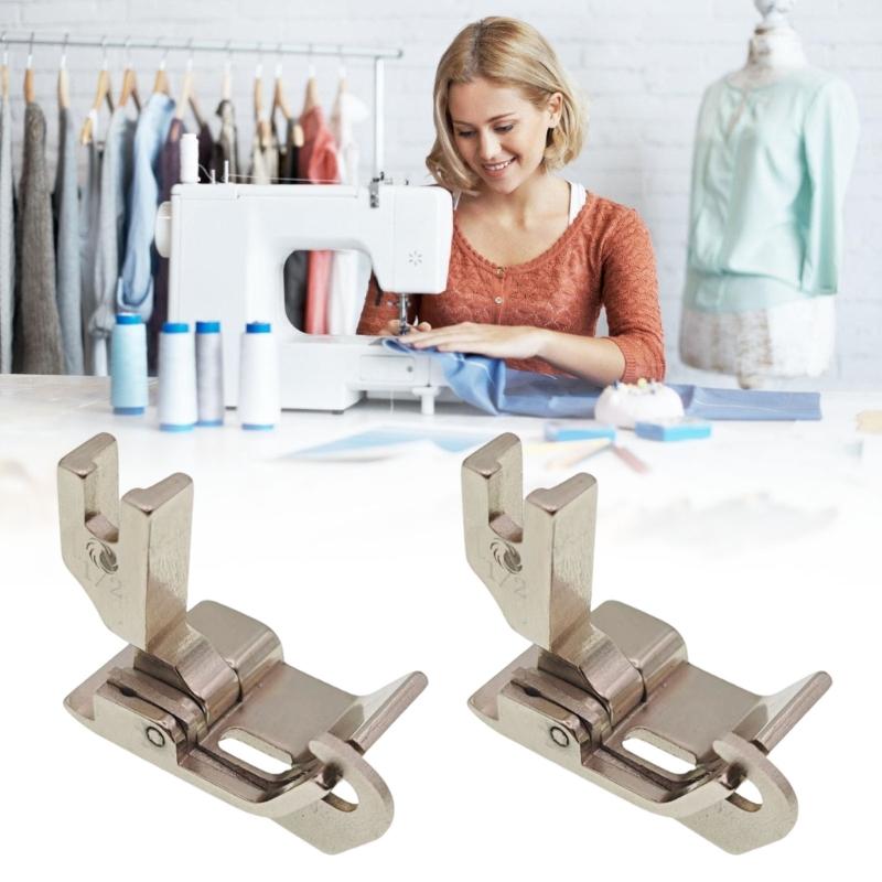 Sturdy Steel Presser Foot for Flatbed Sewing Machines Extended Designs Improved Cloth Stability Expert Tailoring