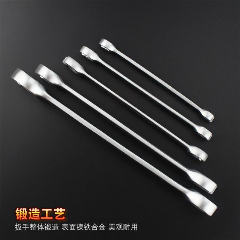 6Pcs 6Mm-19Mm Metric Flare Nut Spanners Wrench Kit For Gas Brake Ac Diesel Lines