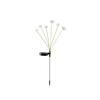 Solar Jellyfish Fiber Optic Garden Light - Outdoor Courtyard and Balcony Decoration Mushroom Ground Plug Lawn Lamp