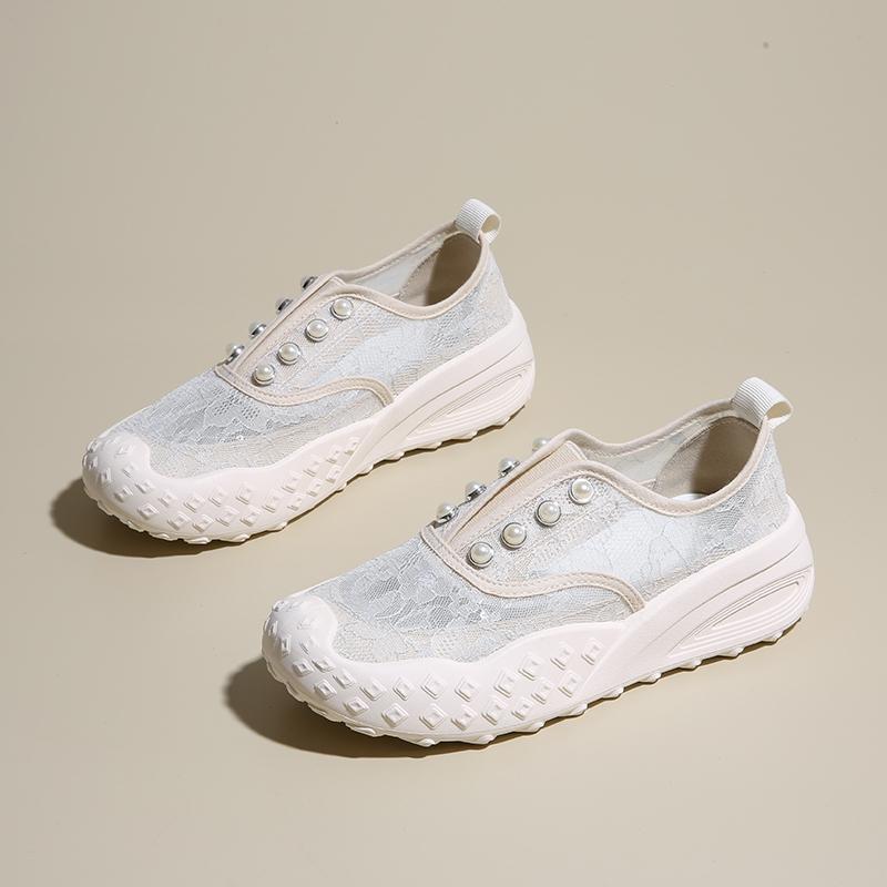 

CRLAYDK Женские лоферы Повседневные слипоны Комфортные женские Легкие прогулочные балетки Дышащие мокасины Летняя рабочая Мягкая обувь 40