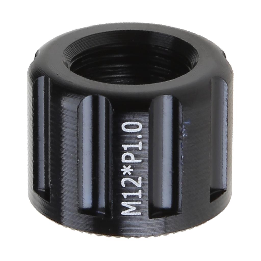 Bicycles Thru Axles Nut M12 M15 P1.0 P1.5 P1.75 Hubs Shaft Cap Road Bike Fork Quick Release Nut Bike Accessories Part