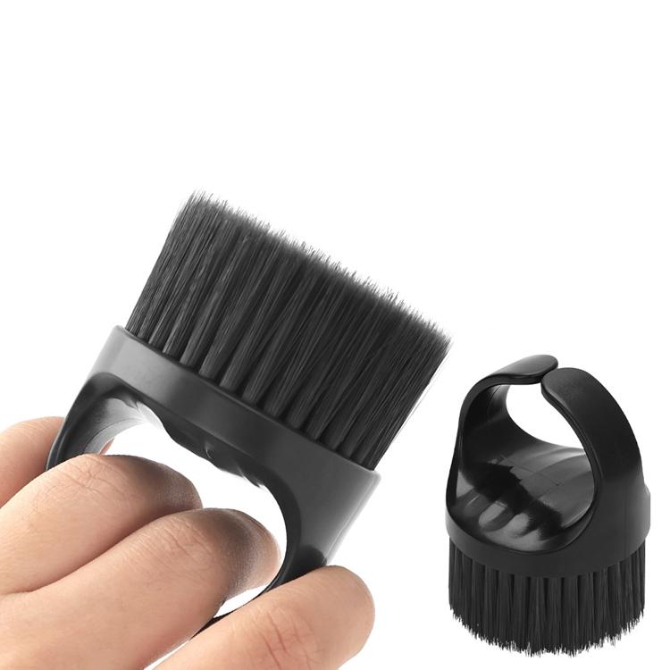 New Design Salon Hair Shampoo Brush Plastic Nylon Head Massage Brush Retro Beard Styling Ring Hair Brush
