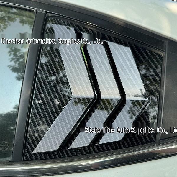 Honda Lingpai 13-25 Carbon Fiber Triangular Window Louvers - Modified Exterior Decorative Part