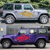 Car Stickers Auto Side Door Vinyl Film styling Decals Tuning Accessories for Jeep Wrangler Renegade JK JL CJ RUBICON 4x4
