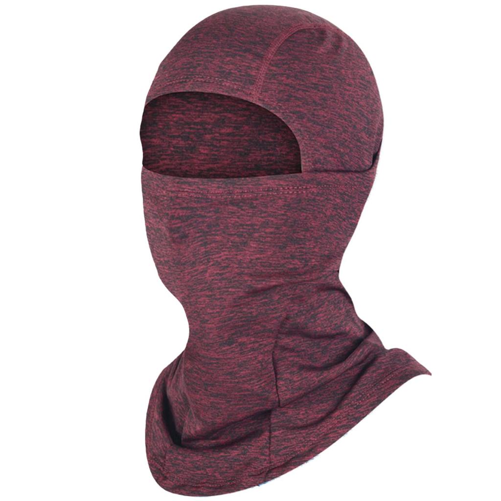 N.M.JAPAN Winter Thermal Face , Full Face , Balaclava, Neck Warmer (Red)