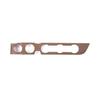 ABS Wood Grain Air Condition Panel Trim Cover For Toyota Tacoma 16-23
