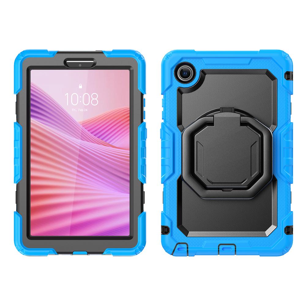 Handheld Tablet Cases for 8.7" Lenovo Tab K9/Tab One 2025 TB305XU/TB305FU Case Shockproof Hard PC+Silicone Cover Stand Shell