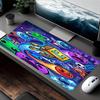 Geometry Dash Print Mouse Pad, for Keyboard Pad Laptop PC Mat for Office Home Use, Desk Decor, Perfect Birthday Gift for Gamers