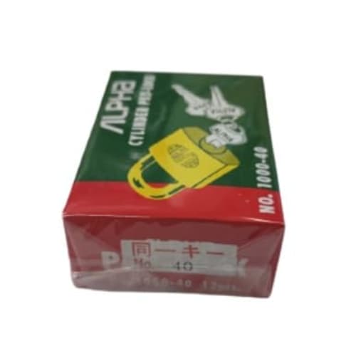 [12 pieces per box] Alpha 1000-40mm, same key: 30E040 (12 pieces per box) #40