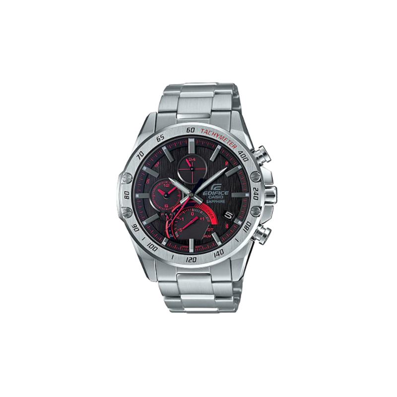 

Casio EDIFICE Find phone features Solar power Smart Bluetooth Solar quartz movement Stainless steel strap Japanese and Korean watches EQB-1000XD-1A