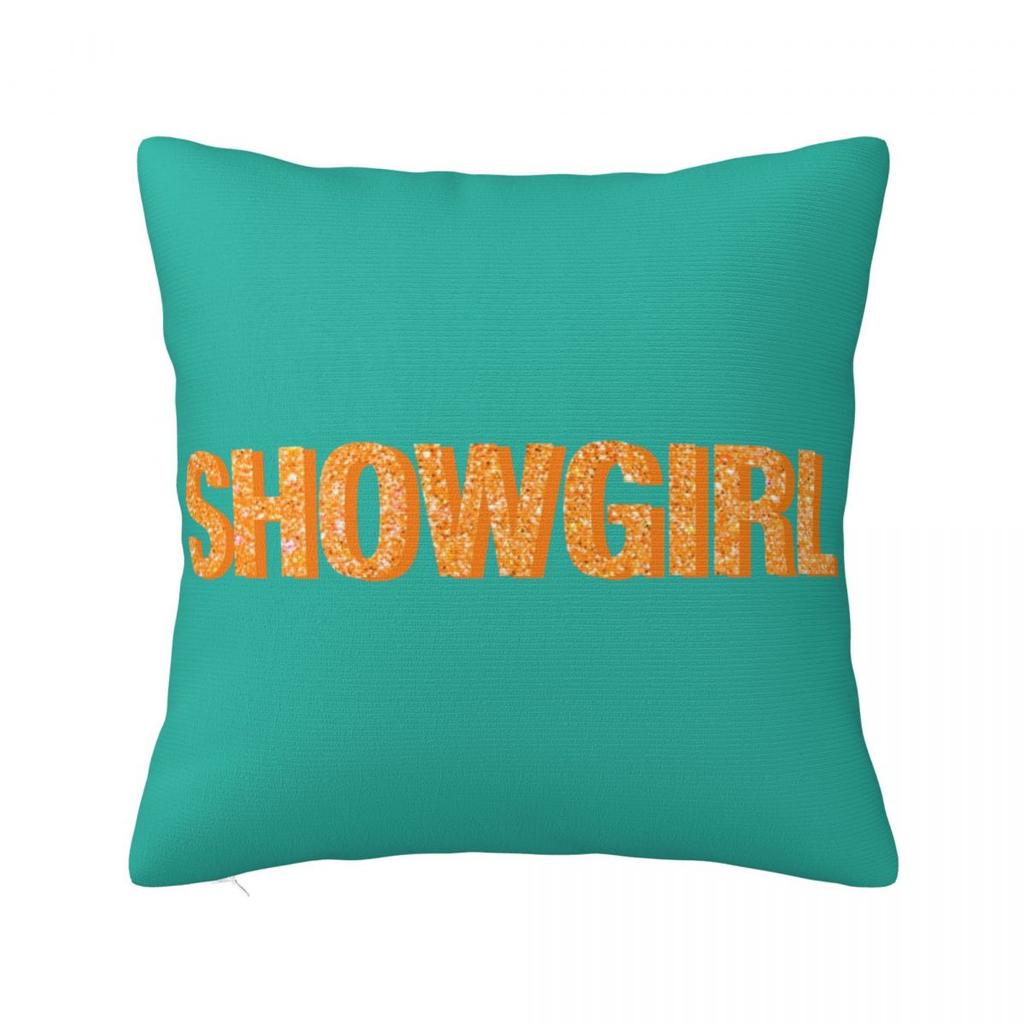 The Life Of A Showgirl TS Orange Square Pillow Cases Cushion Cover Awesome Decorative Pillowcover for Seat xcm