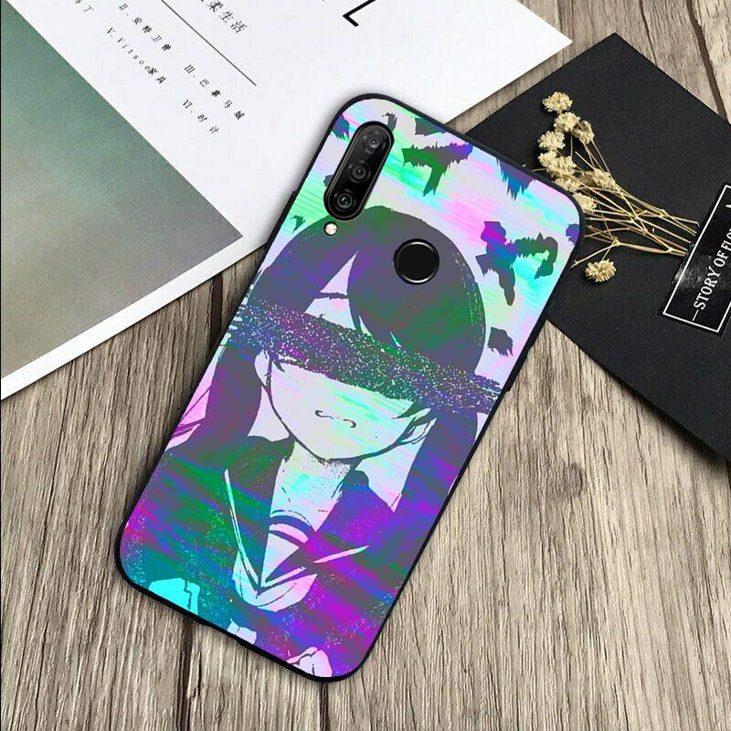 Sad Anime Aesthetic Senpai For Huawei Nova Y72 Y73 Y90 Y70 Y60 Y91 Y61 12s 12i 11i 8i 9 10 SE P40 Lite P60 P30 Pro Case