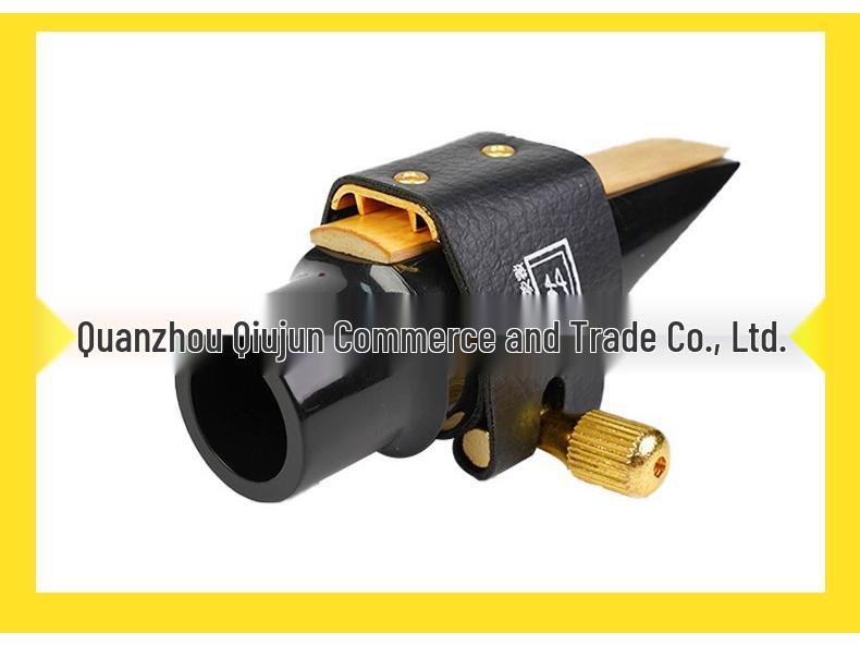 QJ Saxophone & Clarinet PU Ligature - High Vibrancy for Alto, Tenor, Baritone