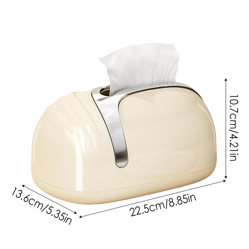 

Кремовая коробка для салфеток для гостиной, роскошный чайный столик, домашний, изысканный внешний вид, прекрасная весенняя коробка для салфеток