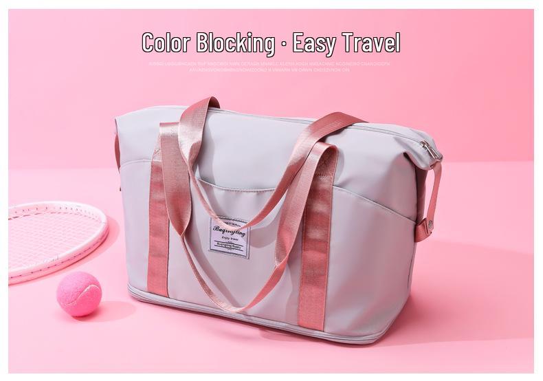 Lightweight Foldable Expandable Gym Bag with Large Capacity & Gift Customization
