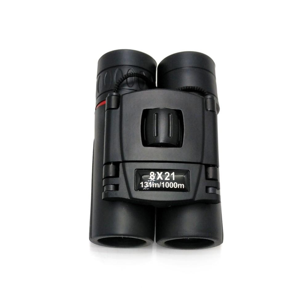 Compact 8x21 Folding Pocket Binoculars for Outdoor for Bird Watching and Sport Games