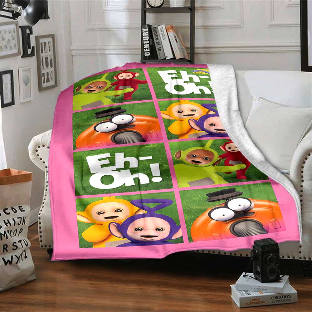 Teletubbies Hug Cozy Blanket Comfortable Ure Suitable Picnics All-Season Use Versatile Accessory Birthday Christmas Gift Blanket Y6