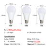 LED Glühbirne Fernbedienung RGB Glühbirnen Lampe E27 220V Farbe Fokus LED Schlafzimmer Heimdekoration Beleuchtung 5W 10W 15W Glühbirnen