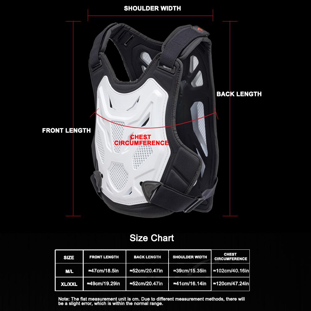 Four Season Motorcycle Armor Vest Professional Motocross Body Protection DH MTB Dirt Bike Chest Back Protectors Moto Equipment