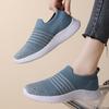 Fashion Women's Casual Shoes Lightweight Platform Sneaker Soft Sole Mesh Breathable Walking Comfortable Casual Single Shoe Large Size