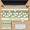 Flower Large Mouse Pad XXL Small Fresh Mousepad Cartoon Office Desk Pads Rubber Anti Slip Carpet Computer Office Accessories