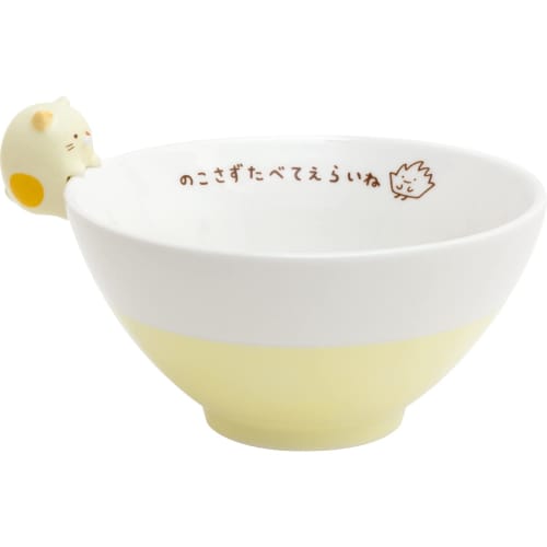 Sumikkogurashi Kitchen Zakka Cat Tea Bowl with Mascot TK15501