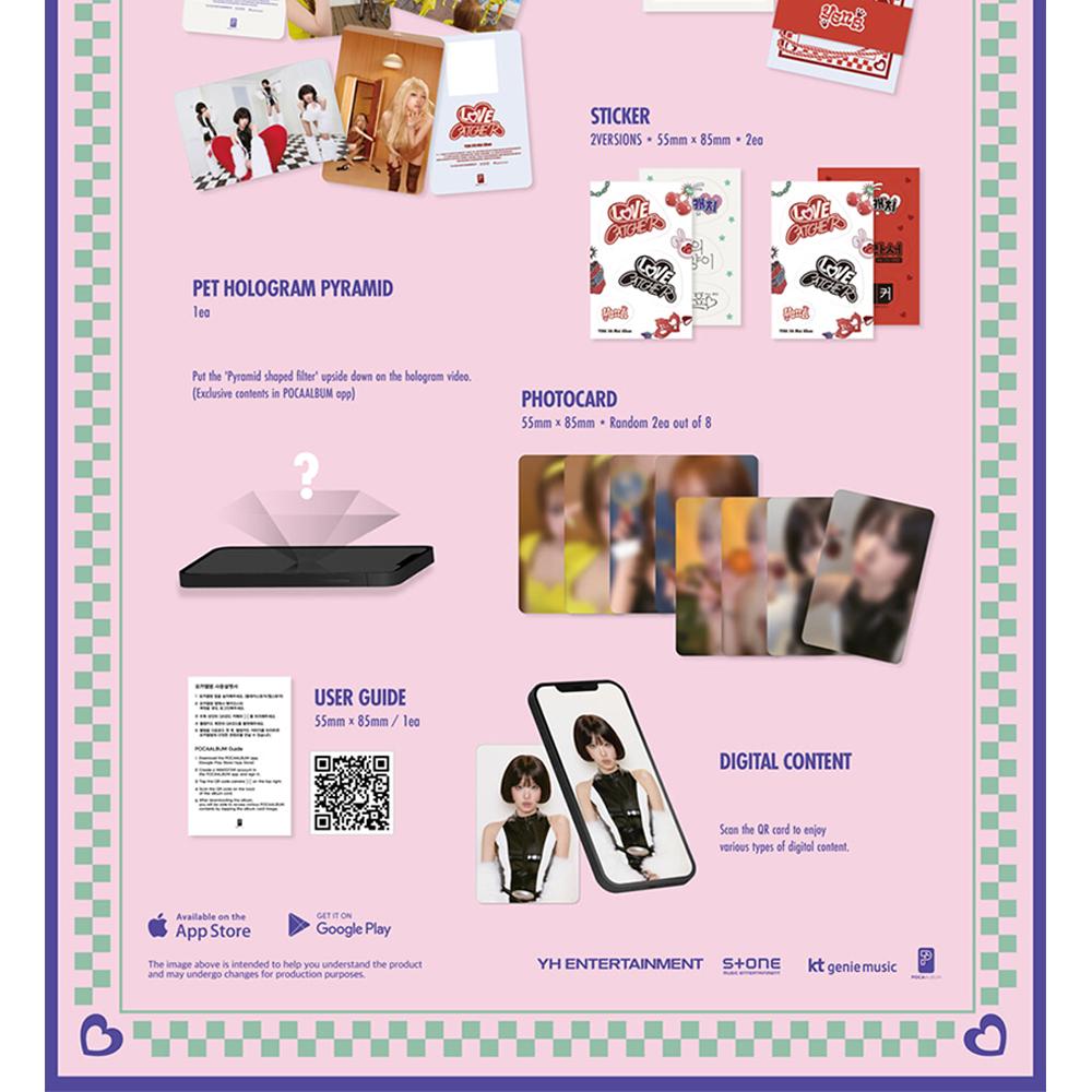 [Przedsprzedaż] YENA - LOVE CATCHER (POCAALBUM wer.)