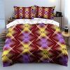 Geometric diamond gradient pattern. Bedding sets Duvet cover sets Duvet covers Pillowcases(1* Duvet Cover 2* Pillowcases without duvet insert)