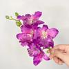 Orchid Flower Fairy Hairpins Spring Summer Artificial Flowers Floral Barrette Wedding Party Travel Hairpiece for Women Girls