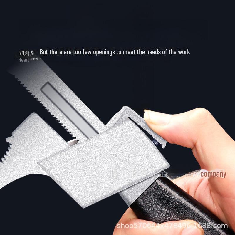 Adjustable Aluminum Alloy Bathroom Sink and Faucet Wrench