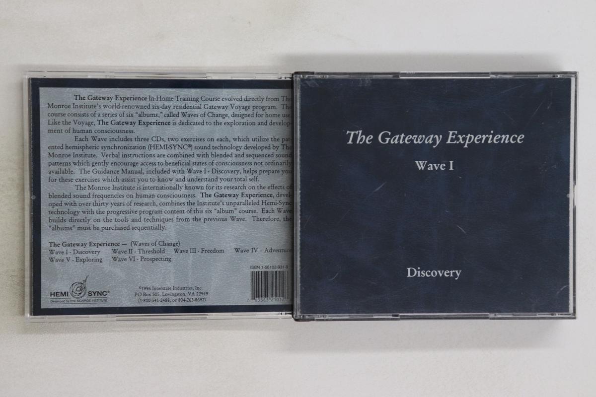 

CD MONROE INSTITUTE - Gateway Experience: Wave I - Discov 1561029319 Monroe Products 1996 US New Age & Easy Listening Used