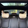 2025 Cute Creative Car Headrest & Lumbar Neck Support Pillow Set