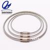 Stainless Steel Wire Rope Keyring Lock.