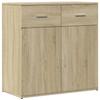 Sideboard Sonoma Oak 79 x 38 x 80 cm Particleboard