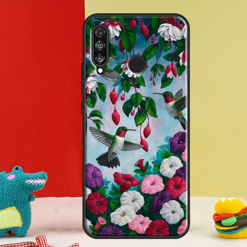 Hummingbird For Huawei Nova 12i 12s 11i 5T 9 10 SE Y91 Y90 Y60 Y70 Y72 Y61 P60 Pro P20 P40 P30 Lite Case