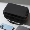 Hard Case Storage Bag for Blood Pressure Monitor Impact Resistant Pouch with Inner Pocket Shoulder Strap Carrying Bag