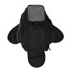 Black Universal Motorcycle Motorbike Riding Strong Magnetic Rainproof Oil Fuel Tank Bag